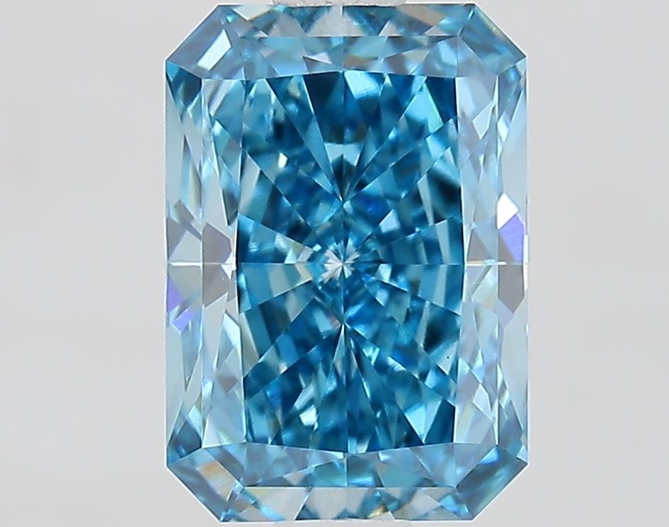 Loose Diamond - RADIANT 1.54ct Fancy Vivid Blue VVS2 (1 of 1)