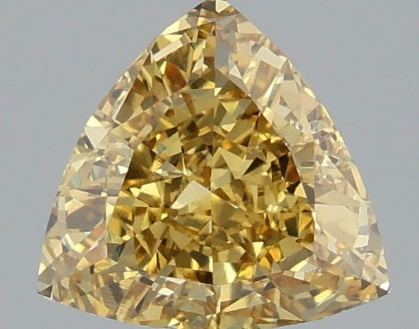 Loose Diamond - TRIANGULAR 2.09ct Fancy Vivid Yellow VS1: Loose Diamond - TRIANGULAR 2.09ct Fancy Vivid Yellow VS1 Source: This is a real non-mined Diamond that has been grown in a lab Shape: TRIANGULAR Carats: 2.09 Color: Fancy Vivid Yellow Certification: