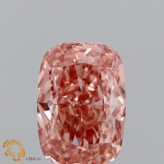 Loose Diamond - CUSHION MODIFIED 0.9ct Fancy Vivid Pink VS1: Loose Diamond - CUSHION MODIFIED 0.9ct Fancy Vivid Pink VS1 Source: This is a real non-mined Diamond that has been grown in a lab Shape: CUSHION MODIFIED Carats: 0.9 Color: Fancy Vivid Pink Certificat