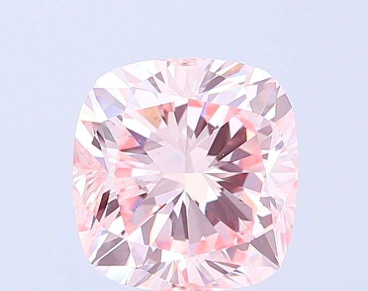 Loose Diamond - CUSHION MODIFIED 3.01ct Fancy Intense Pink VS1: Loose Diamond - CUSHION MODIFIED 3.01ct Fancy Intense Pink VS1 Source: This is a real non-mined Diamond that has been grown in a lab Shape: CUSHION MODIFIED Carats: 3.01 Color: Fancy Intense Pink
