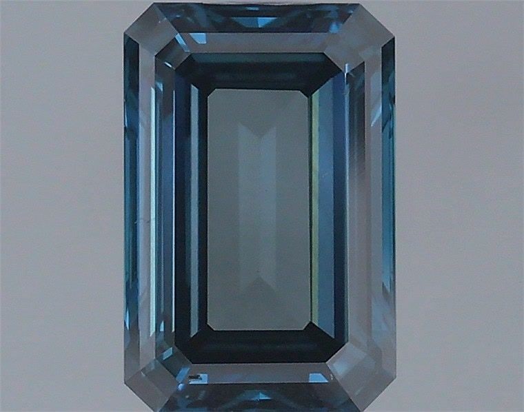 Loose Diamond - EMERALD 1.26ct Fancy Deep Greenish Blue VS2: Loose Diamond - EMERALD 1.26ct Fancy Deep Greenish Blue VS2 Source: This is a real non-mined Diamond that has been grown in a lab Shape: EMERALD Carats: 1.26 Color: Fancy Deep Greenish Blue Certificat