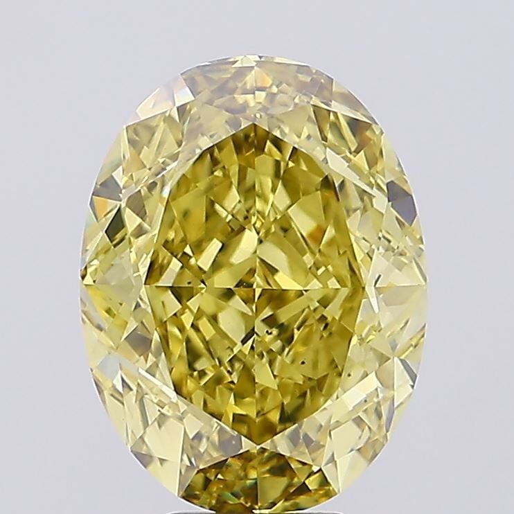 Loose Diamond - OVAL 9.09ct Fancy Intense Yellow VS1: Loose Diamond - OVAL 9.09ct Fancy Intense Yellow VS1 Source: This is a real non-mined Diamond that has been grown in a lab Shape: OVAL Carats: 9.09 Color: Fancy Intense Yellow Certification: NONE