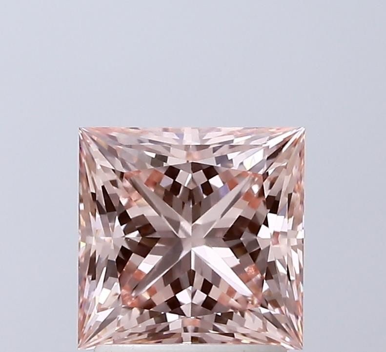 Loose Diamond - PRINCESS 2.08ct Fancy Intense Pink VS1: Loose Diamond - PRINCESS 2.08ct Fancy Intense Pink VS1 Source: This is a real non-mined Diamond that has been grown in a lab Shape: PRINCESS Carats: 2.08 Color: Fancy Intense Pink Certification: IGI V