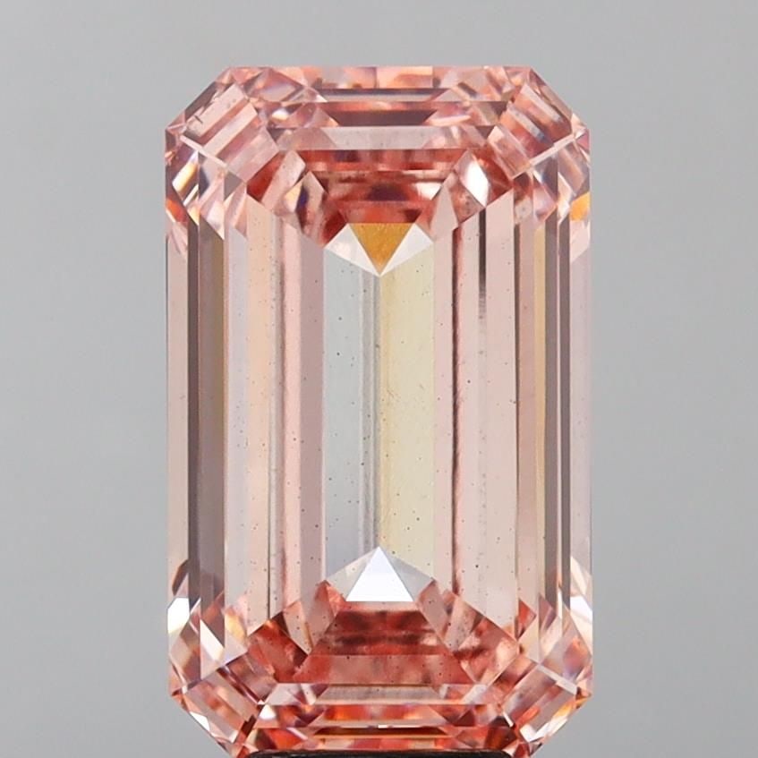 Loose Diamond - EMERALD 10.04ct Fancy Intense Pink VS2 (1 of 1)