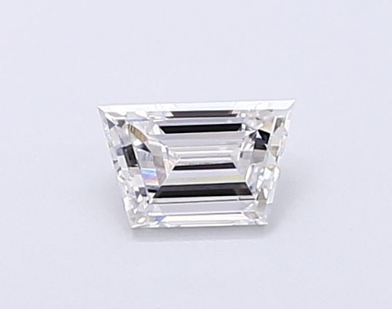 Loose Diamond - TRAPEZOID 0.48ct E VVS2: Loose Diamond - TRAPEZOID 0.48ct E VVS2 Source: This is a real non-mined Diamond that has been grown in a lab Shape: TRAPEZOID Carats: 0.48 Color: E Clarity: VVS2 Certification: NONE Video: