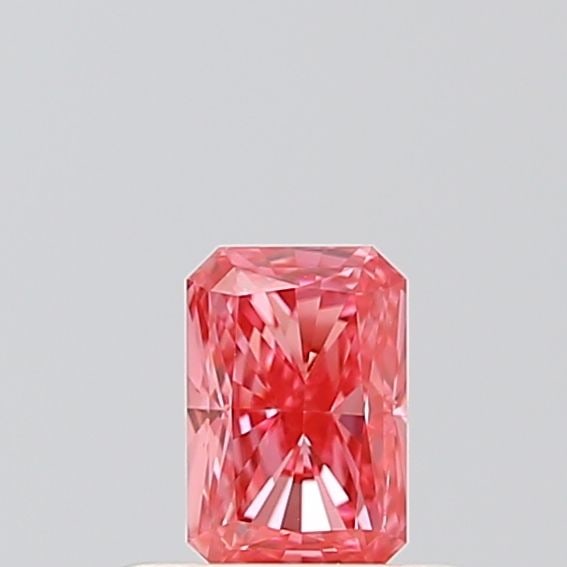 Loose Diamond - RADIANT 0.37ct Fancy Vivid Pink VS2: Loose Diamond - RADIANT 0.37ct Fancy Vivid Pink VS2 Source: This is a real non-mined Diamond that has been grown in a lab Shape: RADIANT Carats: 0.37 Color: Fancy Vivid Pink Certification: IGI