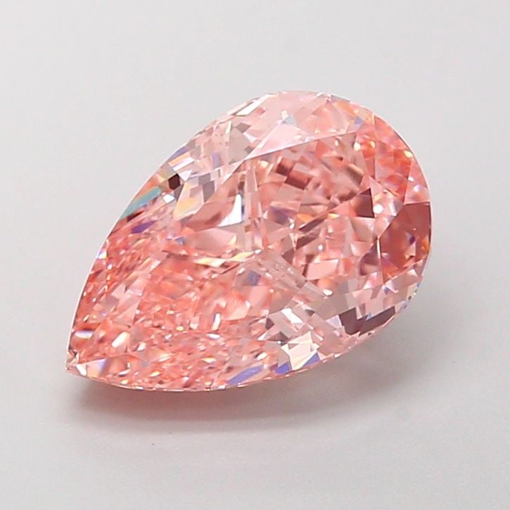 Loose Diamond - PEAR 3.0ct Fancy Vivid Pink VS1: Loose Diamond - PEAR 3.0ct Fancy Vivid Pink VS1 Source: This is a real non-mined Diamond that has been grown in a lab Shape: PEAR Carats: 3.0 Color: Fancy Vivid Pink Certification: IGI Video: Video