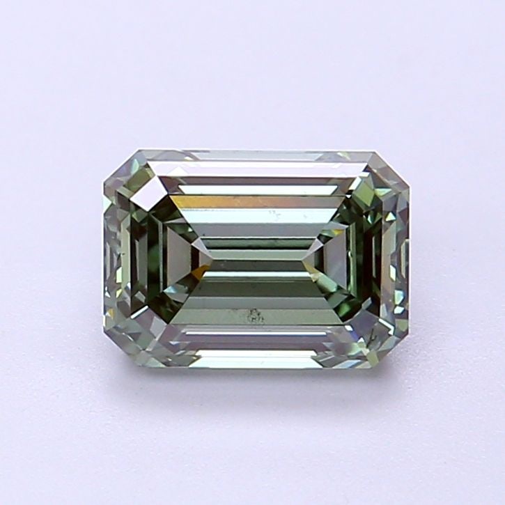 Loose Diamond - EMERALD 1.56ct Fancy Vivid Green VS2: Loose Diamond - EMERALD 1.56ct Fancy Vivid Green VS2 Source: This is a real non-mined Diamond that has been grown in a lab Shape: EMERALD Carats: 1.56 Color: Fancy Vivid Green Certification: IGI