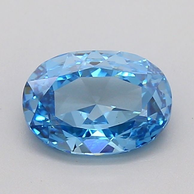 Loose Diamond - OVAL 1.03ct Fancy Vivid Blue VS2: Loose Diamond - OVAL 1.03ct Fancy Vivid Blue VS2 Source: This is a real non-mined Diamond that has been grown in a lab Shape: OVAL Carats: 1.03 Color: Fancy Vivid Blue Certification: IGI Video: