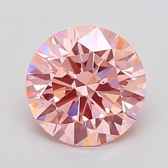 Ideal Loose Diamond - ROUND 2.55ct Fancy Vivid Pink VS1: Ideal Loose Diamond - ROUND 2.55ct Fancy Vivid Pink VS1 Source: This is a real non-mined Diamond that has been grown in a lab Shape: ROUND Carats: 2.55 Color: Fancy Vivid Pink Certification: IGI