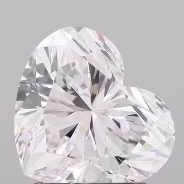 Loose Diamond - HEART 1.7ct D VVS2: Loose Diamond - HEART 1.7ct D VVS2 Source: This is a real non-mined Diamond that has been grown in a lab Shape: HEART Carats: 1.7 Color: D Clarity: VVS2 Certification: IGI Condition: Pre-Owned