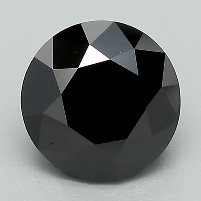 Loose Diamond - ROUND 1.5ct Fancy Black (1 of 1)