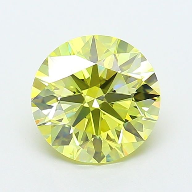 Ideal Loose Diamond - ROUND 2.04ct Fancy Intense Yellow VS1 (1 of 1)