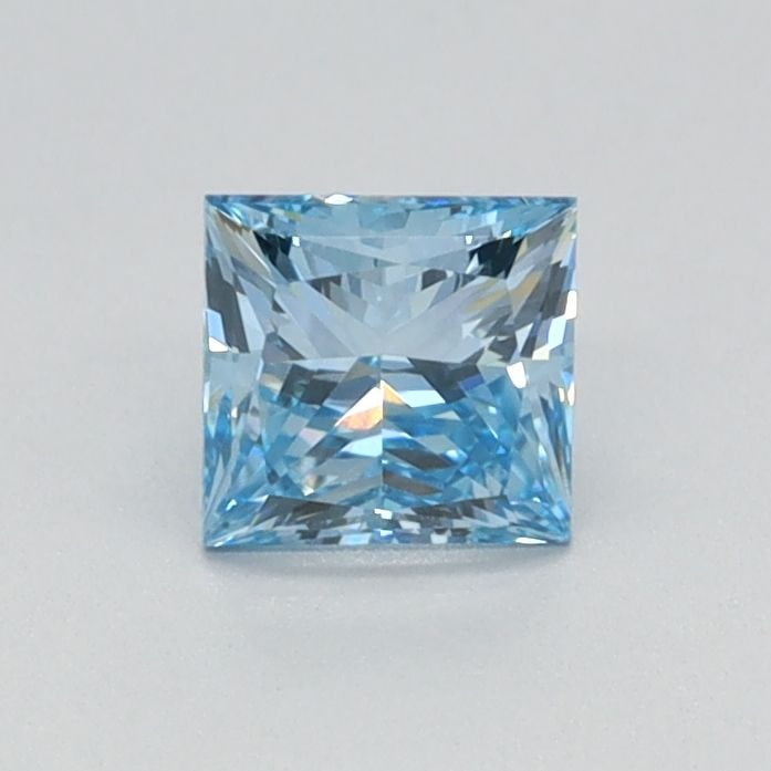 Loose Diamond - PRINCESS 0.51ct Fancy Vivid Blue VS1: Loose Diamond - PRINCESS 0.51ct Fancy Vivid Blue VS1 Source: This is a real non-mined Diamond that has been grown in a lab Shape: PRINCESS Carats: 0.51 Color: Fancy Vivid Blue Certification: IGI