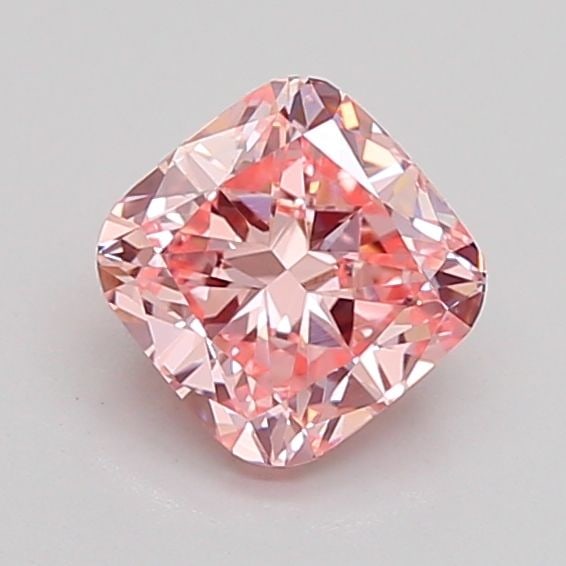 Loose Diamond - CUSHION MODIFIED 1.02ct Fancy Intense Pink VVS1: Loose Diamond - CUSHION MODIFIED 1.02ct Fancy Intense Pink VVS1 Source: This is a real non-mined Diamond that has been grown in a lab Shape: CUSHION MODIFIED Carats: 1.02 Color: Fancy Intense Pink