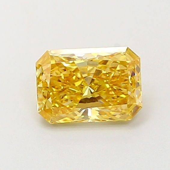 Loose Diamond - RADIANT 1.04ct Fancy Intense Yellow VS1: Loose Diamond - RADIANT 1.04ct Fancy Intense Yellow VS1 Source: This is a real non-mined Diamond that has been grown in a lab Shape: RADIANT Carats: 1.04 Color: Fancy Intense Yellow Certification: