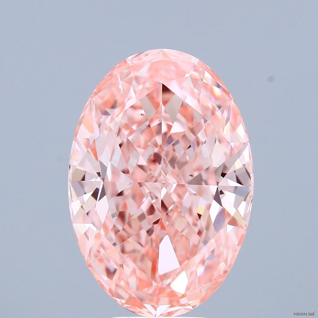 Loose Diamond - OVAL 9.02ct Fancy Vivid Pink VS1: Loose Diamond - OVAL 9.02ct Fancy Vivid Pink VS1 Source: This is a real non-mined Diamond that has been grown in a lab Shape: OVAL Carats: 9.02 Color: Fancy Vivid Pink Certification: IGI Video:
