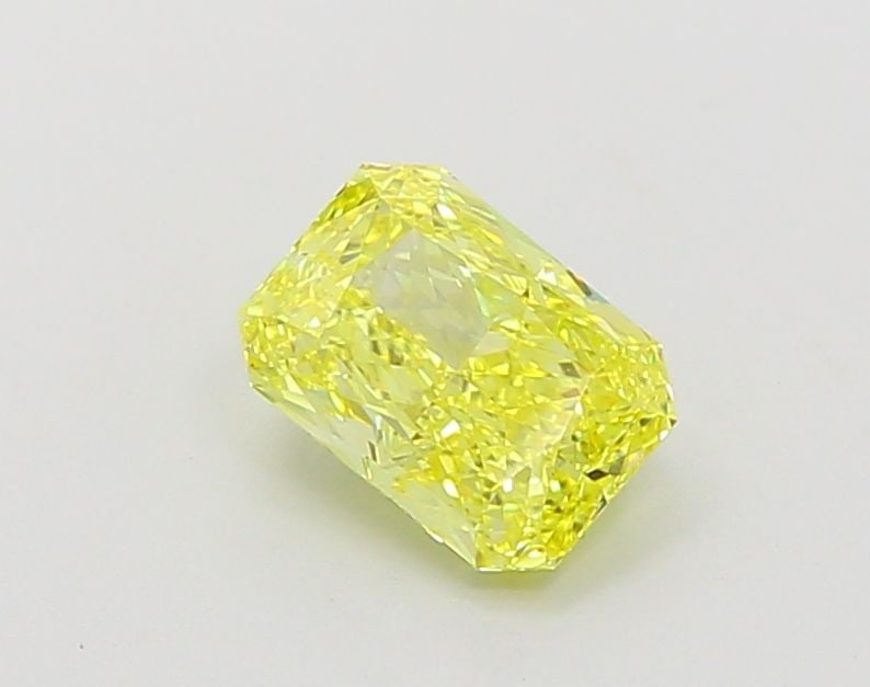 Loose Diamond - RADIANT 1.21ct Fancy Vivid Yellow IF: Loose Diamond - RADIANT 1.21ct Fancy Vivid Yellow IF Source: This is a real non-mined Diamond that has been grown in a lab Shape: RADIANT Carats: 1.21 Color: Fancy Vivid Yellow Certification: IGI