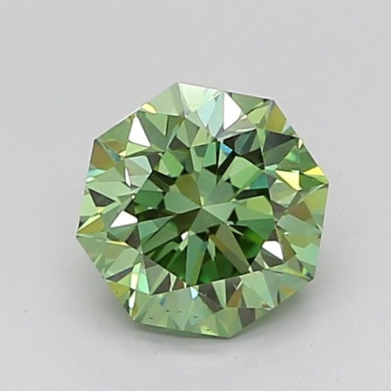 Loose Diamond - OCTAGONAL 0.9ct Fancy Vivid Green VVS2: Loose Diamond - OCTAGONAL 0.9ct Fancy Vivid Green VVS2 Source: This is a real non-mined Diamond that has been grown in a lab Shape: OCTAGONAL Carats: 0.9 Color: Fancy Vivid Green Certification: IGI