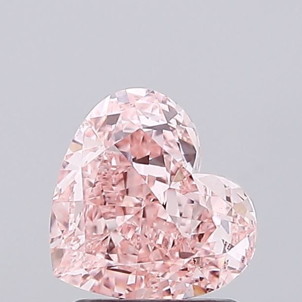 Loose Diamond - HEART 1.64ct Fancy Vivid Pink VS1: Loose Diamond - HEART 1.64ct Fancy Vivid Pink VS1 Source: This is a real non-mined Diamond that has been grown in a lab Shape: HEART Carats: 1.64 Color: Fancy Vivid Pink Certification: IGI Video: