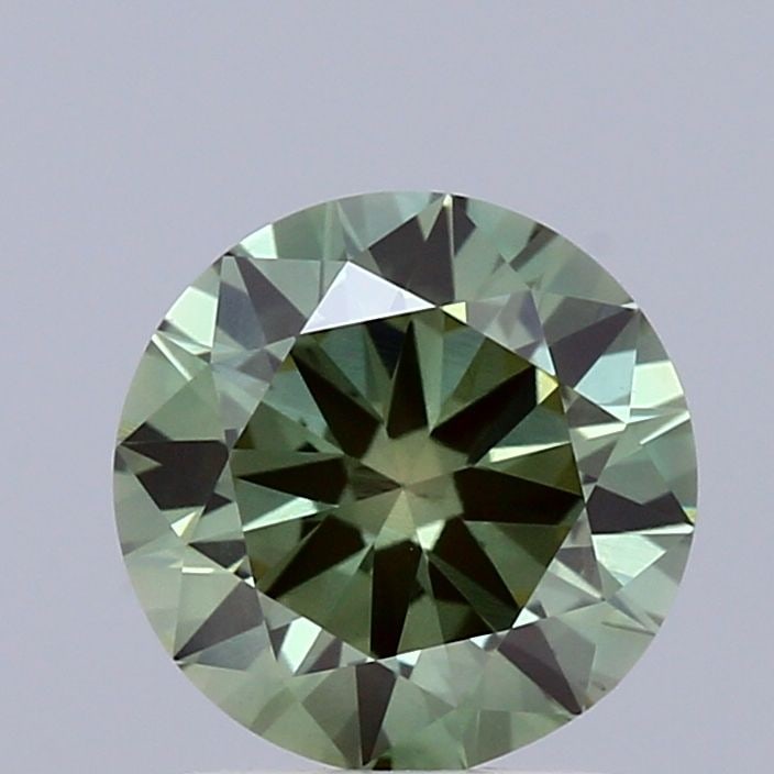 Loose Diamond - ROUND 1.12ct Fancy Vivid Green VS1: Loose Diamond - ROUND 1.12ct Fancy Vivid Green VS1 Source: This is a real non-mined Diamond that has been grown in a lab Shape: ROUND Carats: 1.12 Color: Fancy Vivid Green Certification: IGI Video: