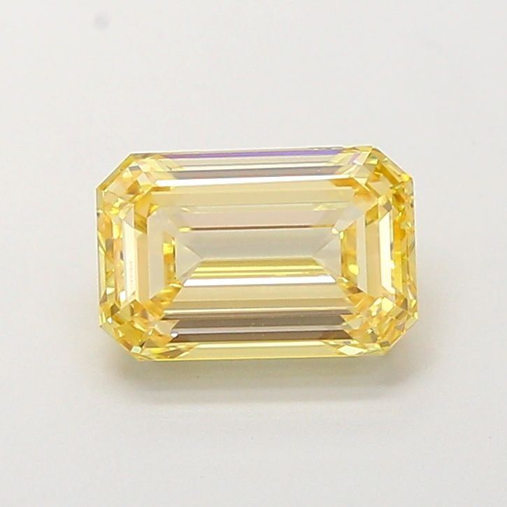 Loose Diamond - EMERALD 2.51ct Fancy Yellow VS1 (1 of 1)