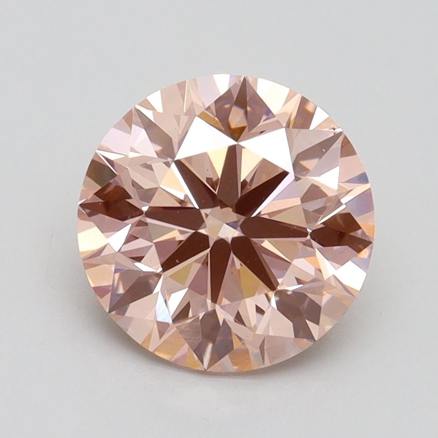 Loose Diamond - ROUND 2.15ct Fancy Intense Pink VS1: Loose Diamond - ROUND 2.15ct Fancy Intense Pink VS1 Source: This is a real non-mined Diamond that has been grown in a lab Shape: ROUND Carats: 2.15 Color: Fancy Intense Pink Certification: IGI