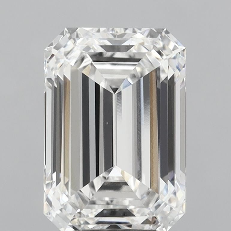 Loose Diamond - EMERALD 4.1ct E VVS2: Loose Diamond - EMERALD 4.1ct E VVS2 Source: This is a real non-mined Diamond that has been grown in a lab Shape: EMERALD Carats: 4.1 Color: E Clarity: VVS2 Certification: IGI Video: