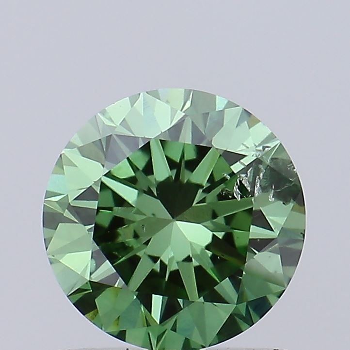 Loose Diamond - ROUND 1.0ct Fancy Light Green SI2: Loose Diamond - ROUND 1.0ct Fancy Light Green SI2 Source: This is a real non-mined Diamond that has been grown in a lab Shape: ROUND Carats: 1.0 Color: Fancy Light Green Certification: NONE Video: