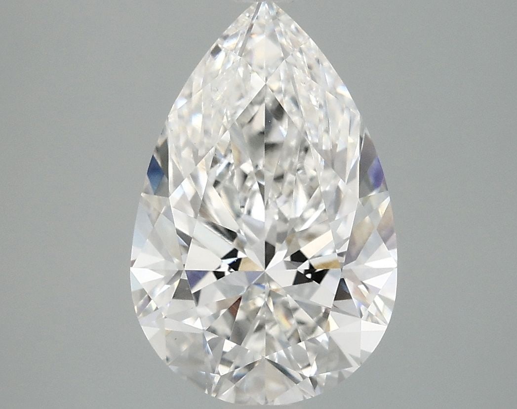 Loose Diamond - PEAR 3.08ct F VS1: Loose Diamond - PEAR 3.08ct F VS1 Source: This is a real non-mined Diamond that has been grown in a lab Shape: PEAR Carats: 3.08 Color: F Clarity: VS1 Certification: IGI Video: