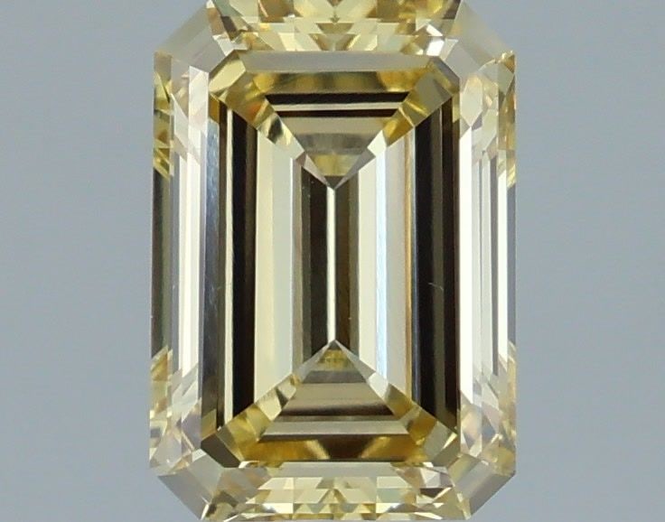 Loose Diamond - EMERALD 1.31ct Fancy Intense Yellow VVS2: Loose Diamond - EMERALD 1.31ct Fancy Intense Yellow VVS2 Source: This is a real non-mined Diamond that has been grown in a lab Shape: EMERALD Carats: 1.31 Color: Fancy Intense Yellow Certification: IG
