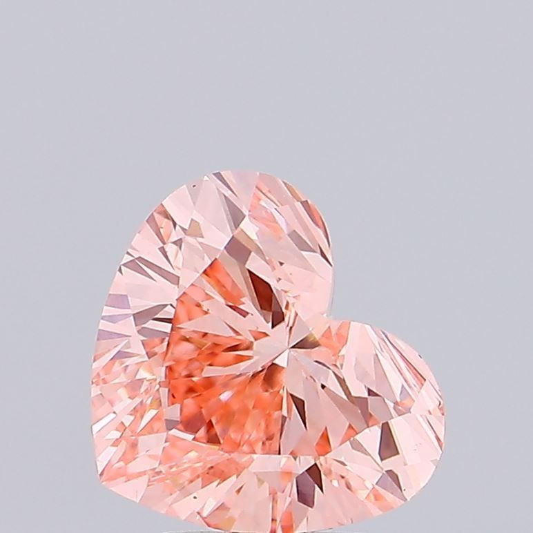 Loose Diamond - HEART 2.99ct Fancy Vivid Pink VS1: Loose Diamond - HEART 2.99ct Fancy Vivid Pink VS1 Source: This is a real non-mined Diamond that has been grown in a lab Shape: HEART Carats: 2.99 Color: Fancy Vivid Pink Certification: IGI Video: