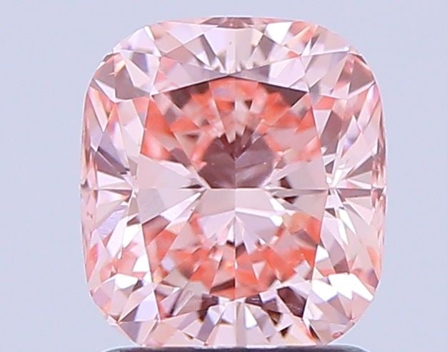 Loose Diamond - CUSHION MODIFIED 1.56ct Fancy Vivid Pink VS2: Loose Diamond - CUSHION MODIFIED 1.56ct Fancy Vivid Pink VS2 Source: This is a real non-mined Diamond that has been grown in a lab Shape: CUSHION MODIFIED Carats: 1.56 Color: Fancy Vivid Pink