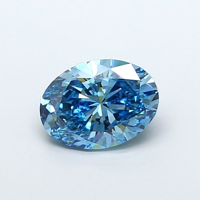 Loose Diamond - OVAL 2.01ct Fancy Vivid Blue VS1: Loose Diamond - OVAL 2.01ct Fancy Vivid Blue VS1 Source: This is a real non-mined Diamond that has been grown in a lab Shape: OVAL Carats: 2.01 Color: Fancy Vivid Blue Certification: IGI Video: