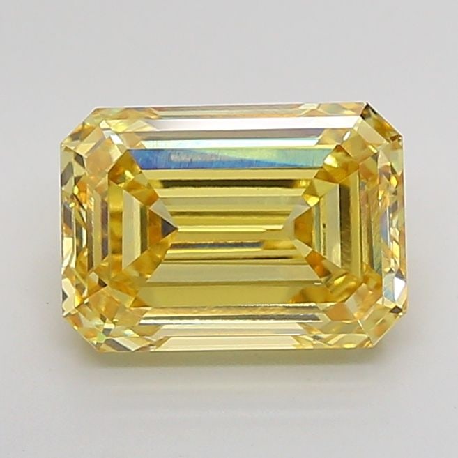 Loose Diamond - EMERALD 3.82ct Fancy Vivid Yellow VS1: Loose Diamond - EMERALD 3.82ct Fancy Vivid Yellow VS1 Source: This is a real non-mined Diamond that has been grown in a lab Shape: EMERALD Carats: 3.82 Color: Fancy Vivid Yellow Certification: IGI Vid
