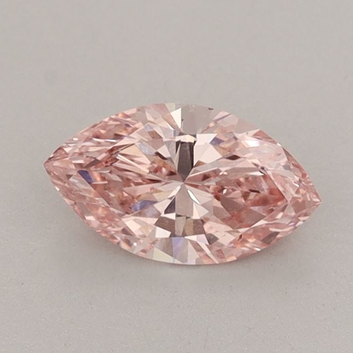 Loose Diamond - MARQUISE 0.56ct Fancy Vivid Pink VS1: Loose Diamond - MARQUISE 0.56ct Fancy Vivid Pink VS1 Source: This is a real non-mined Diamond that has been grown in a lab Shape: MARQUISE Carats: 0.56 Color: Fancy Vivid Pink Certification: IGI Video