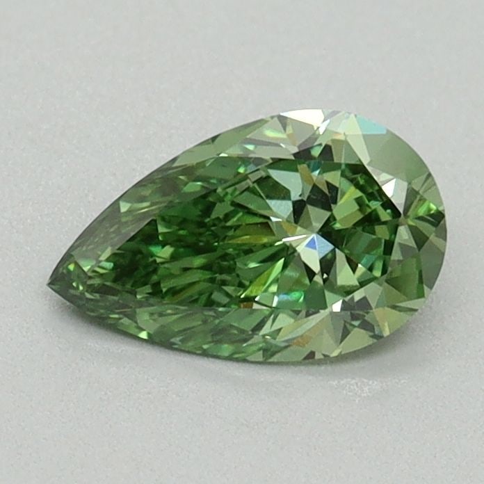 Loose Diamond - PEAR 1.53ct Fancy Vivid Green VVS2 (1 of 1)
