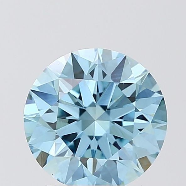 Ideal Loose Diamond - ROUND 2.01ct Fancy Vivid Blue VS1: Ideal Loose Diamond - ROUND 2.01ct Fancy Vivid Blue VS1 Source: This is a real non-mined Diamond that has been grown in a lab Shape: ROUND Carats: 2.01 Color: Fancy Vivid Blue Certification: IGI