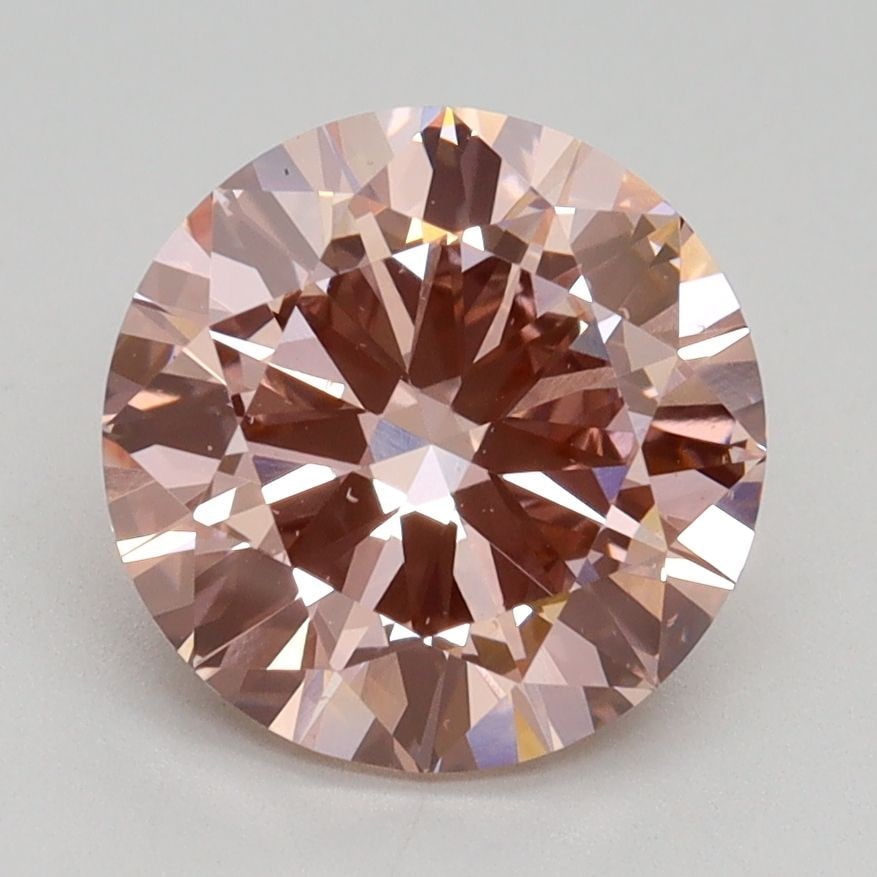 Loose Diamond - ROUND 2.5ct Fancy Intense Pink VS2: Loose Diamond - ROUND 2.5ct Fancy Intense Pink VS2 Source: This is a real non-mined Diamond that has been grown in a lab Shape: ROUND Carats: 2.5 Color: Fancy Intense Pink Certification: IGI Video: