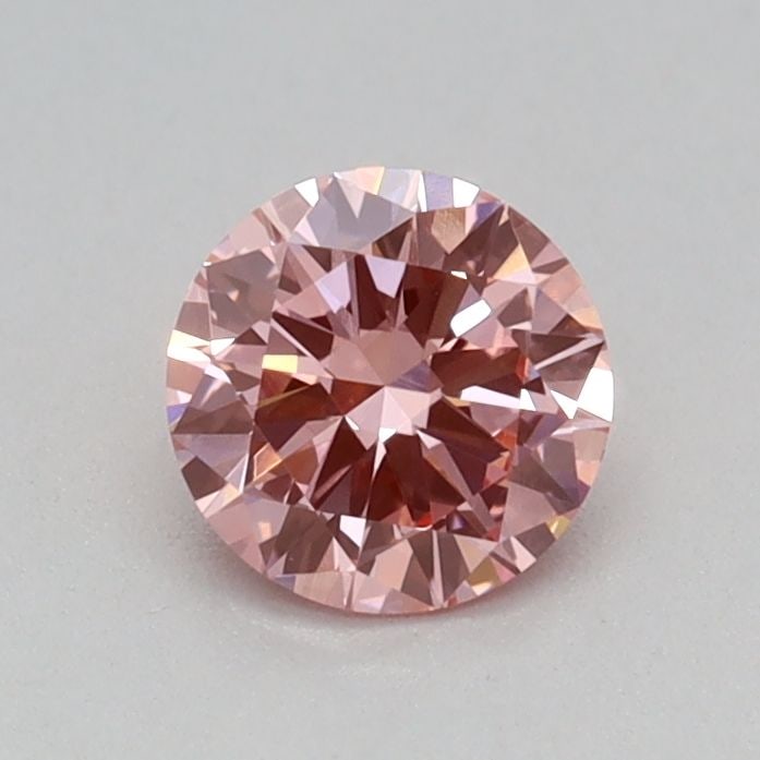 Loose Diamond - ROUND 0.3ct Fancy Vivid Pink VVS2: Loose Diamond - ROUND 0.3ct Fancy Vivid Pink VVS2 Source: This is a real non-mined Diamond that has been grown in a lab Shape: ROUND Carats: 0.3 Color: Fancy Vivid Pink Certification: IGI Video: