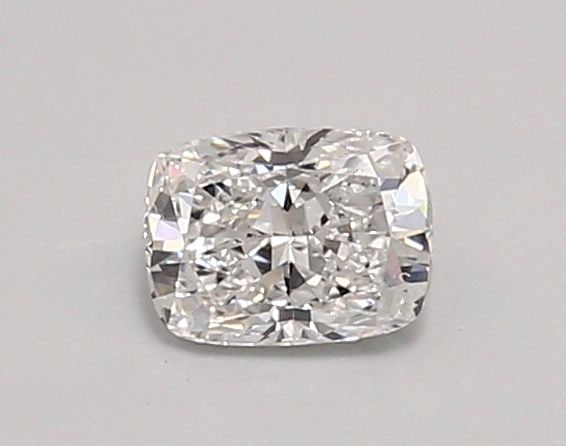 Loose Diamond - CUSHION MODIFIED 0.54ct D VVS2: Loose Diamond - CUSHION MODIFIED 0.54ct D VVS2 Source: This is a real non-mined Diamond that has been grown in a lab Shape: CUSHION MODIFIED Carats: 0.54 Color: D Clarity: VVS2 Certification: IGI