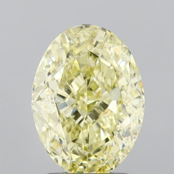 Loose Diamond - OVAL 2.54ct Fancy Light Yellow VS1: Loose Diamond - OVAL 2.54ct Fancy Light Yellow VS1 Source: This is a real non-mined Diamond that has been grown in a lab Shape: OVAL Carats: 2.54 Color: Fancy Light Yellow Certification: IGI Video: