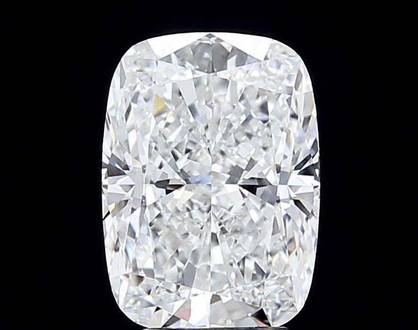 Loose Diamond - CUSHION MODIFIED 3.54ct E VVS2: Loose Diamond - CUSHION MODIFIED 3.54ct E VVS2 Source: This is a real non-mined Diamond that has been grown in a lab Shape: CUSHION MODIFIED Carats: 3.54 Color: E Clarity: VVS2 Certification: IGI
