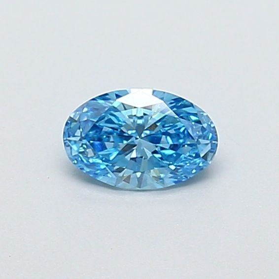 Loose Diamond - OVAL 0.36ct Fancy Vivid Blue VS2: Loose Diamond - OVAL 0.36ct Fancy Vivid Blue VS2 Source: This is a real non-mined Diamond that has been grown in a lab Shape: OVAL Carats: 0.36 Color: Fancy Vivid Blue Certification: IGI Video: