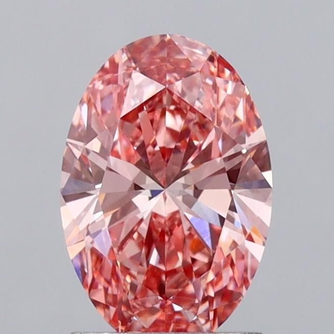 Loose Diamond - OVAL 1.58ct Fancy Vivid Pink VVS2: Loose Diamond - OVAL 1.58ct Fancy Vivid Pink VVS2 Source: This is a real non-mined Diamond that has been grown in a lab Shape: OVAL Carats: 1.58 Color: Fancy Vivid Pink Certification: IGI Video:
