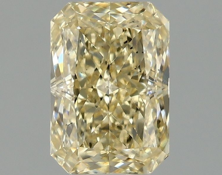 Loose Diamond - RADIANT 1.03ct Fancy Intense Yellow VS2: Loose Diamond - RADIANT 1.03ct Fancy Intense Yellow VS2 Source: This is a real non-mined Diamond that has been grown in a lab Shape: RADIANT Carats: 1.03 Color: Fancy Intense Yellow Certification: