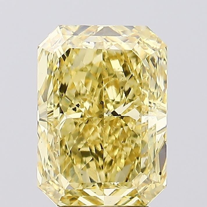 Loose Diamond - RADIANT 3.79ct Fancy Intense Yellow VS2: Loose Diamond - RADIANT 3.79ct Fancy Intense Yellow VS2 Source: This is a real non-mined Diamond that has been grown in a lab Shape: RADIANT Carats: 3.79 Color: Fancy Intense Yellow Certification: