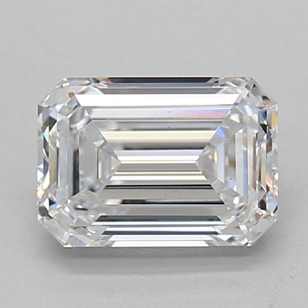 Loose Diamond - EMERALD 1.58ct D VS1: Loose Diamond - EMERALD 1.58ct D VS1 Source: This is a real non-mined Diamond that has been grown in a lab Shape: EMERALD Carats: 1.58 Color: D Clarity: VS1 Certification: IGI Video: