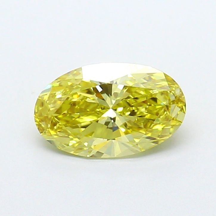 Loose Diamond - OVAL 1.0ct Fancy Vivid Yellow VVS2: Loose Diamond - OVAL 1.0ct Fancy Vivid Yellow VVS2 Source: This is a real non-mined Diamond that has been grown in a lab Shape: OVAL Carats: 1.0 Color: Fancy Vivid Yellow Certification: NONE Video: