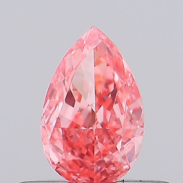 Loose Diamond - PEAR 0.28ct Fancy Vivid Pink VVS2: Loose Diamond - PEAR 0.28ct Fancy Vivid Pink VVS2 Source: This is a real non-mined Diamond that has been grown in a lab Shape: PEAR Carats: 0.28 Color: Fancy Vivid Pink Certification: NONE Video: